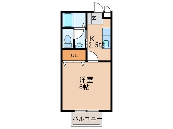 アゼリアコートの物件間取画像